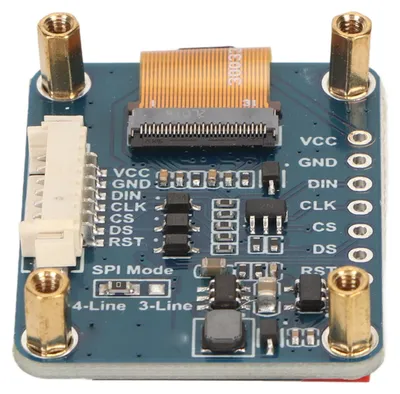 Image de Module LCD RGB SPI de 0,96 pouce, 65 000 couleurs, résolution 64x128, puce deSSD1357, pour carte mère