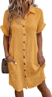 Productafbeelding van Currero Zomerjurk Dames Kurkuma L