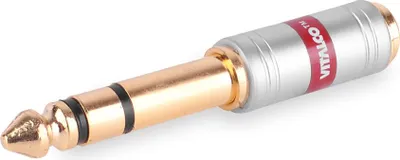 Produktbild von Jack 3.5 Stereo-Buchse - Jack 6.3 Stereo-Stecker Vitalco-Adapter (P1)
