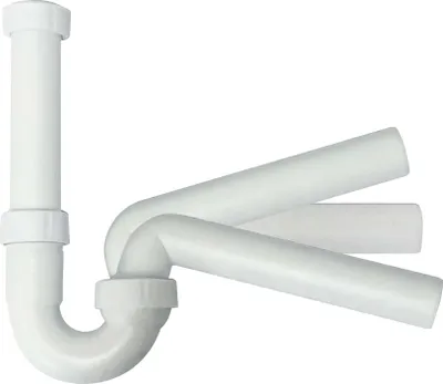 Produktbild von HAAS Waschtisch (1 1/4) - Spültischsiphon (1 1/2) Geruchsverschluss, DN 50, mit Kugelgelenk, Typ 4805