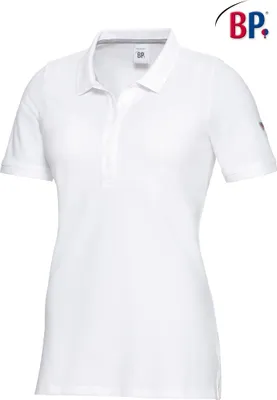 Produktbild von BP® Poloshirt für Damen - weiß - XL
