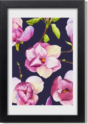 Produktbild von Bild 20x30 MDF-Rahmen, Wandkunst Magnolie