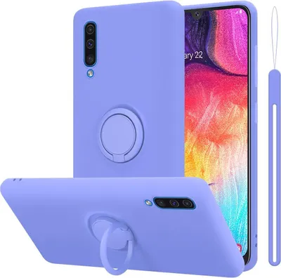 Produktbild von Cadorabo Hülle für Samsung Galaxy A50 4G / A50s / A30s Schutz Hülle in Lila Handyhülle TPU Etui Case Cover