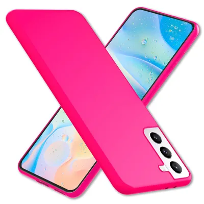 Produktbild von NALIA Bunte Neon Silikonhülle für Samsung Galaxy S22 Pink