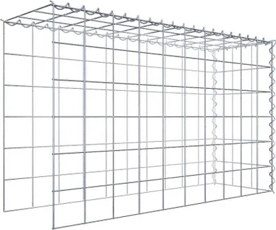 Produktbild von Anbaugabione Typ 4 100 cm x 60 cm x 30 cm (L x H x T), Maschenweite 10 cm x 10 cm, Spirale
