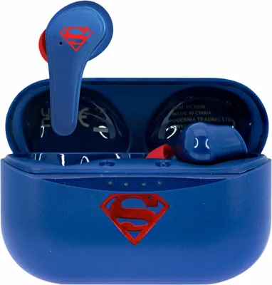 Immagine prodotto di Cuffie OLT technologies DC0880 DC Comics Superman Wireless In-ear Musica e Chiamate Bluetooth Blu