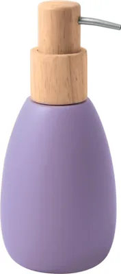 Immagine prodotto di Distributore di sapone Spirella modello Sven, realizzato in resina di alta qualità, colore verde matcha, capacità 260 ml. Ideale per un bagno elegante e funzionale, perfetto per l'uso quotidiano e dal design moderno. Colore: lavanda, materiale: poliresina