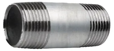 Obrázek produktu pro Potrubní vsuvka 1 1/2 palce 100 mm pozinkovaná