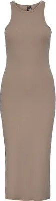 Produktbild von Pieces Ruka Boxer ärmelloses Langes Kleid Beige M Frau Beige M