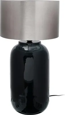 Produktbild von Tischlampe Art Deco 700 Dunkelgrün / Silber