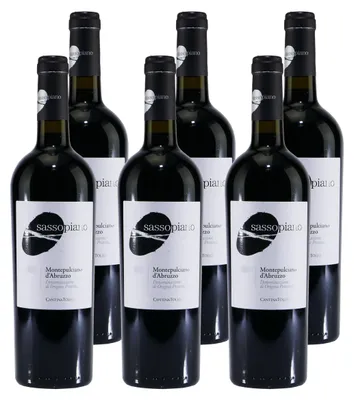 Produktbild von Sassopiano Montepulciano d'Abruzzo DOP -trocken- (6 x 0,75L)