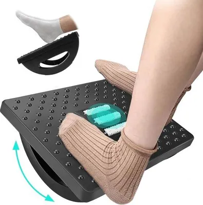 Produktbild von Famanu Fußstütze verstellbar - ergonomisches Design, Massagefunktion