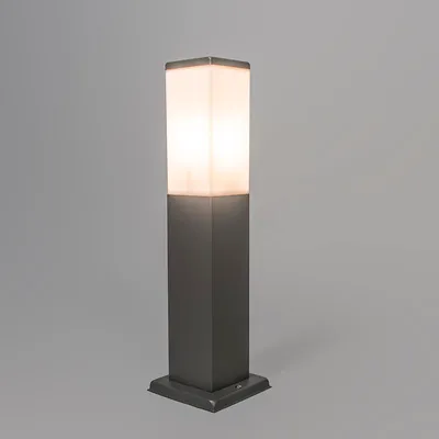 Produktbild von Smarte Außen Pollerleuchte Dunkelgrau 45 cm inkl  Wifi P45 Malios