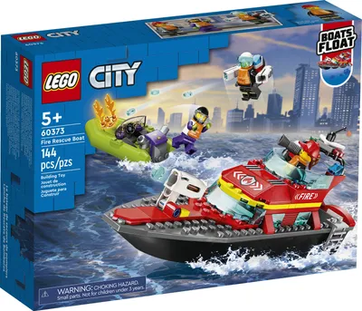 Zdjęcie produktu dla Lego Barca Di Soccorso Antincendio