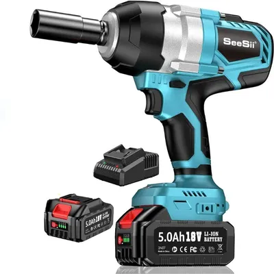 Immagine prodotto di Avvitatore a impulsi, coppia di 1400 Nm, controllo a 3 velocità, 1 batteria