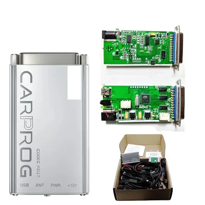 Obrázek produktu pro Programátor Carprog, kompletní adaptéry, ladění čipů ECU