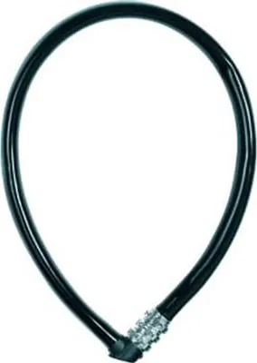 Image de Câble antivol Combi noir 0,65 m x 6 mm – Abus