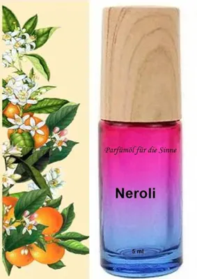 Produktbild von GKA Parfüm Roll-On gefüllt mit reinem Parfümöl Neroli Parfüm Roller RollOn Duftroller Parfümroller