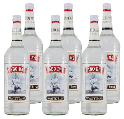 Produktbild von Cabo Bay White Rum (6 x 1,0L)