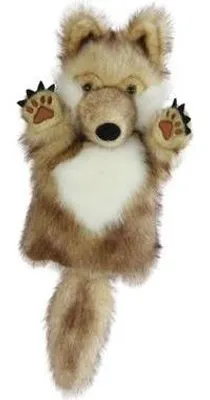Obrázok produktu pre The Puppet Company ručná maňuška vlk plyšová hračka - ručná maňuška vlk