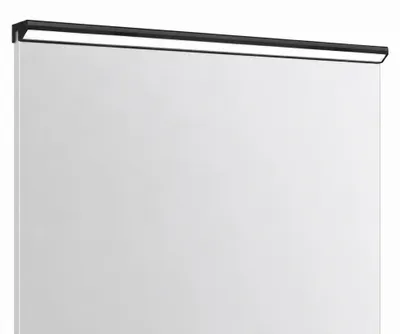 Produktbild von kalb | LINA Freecut LED Spiegelprofil 80 oder 120 cm Schwarz matt 120 cm