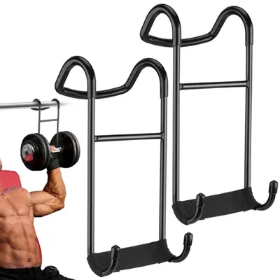 Image de Ensemble de 2 supports pour haltères, idéal pour le fitness et l'entraînement