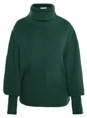 Image de Gilet en tricot pour femmes AODA - vert, taille XS/S