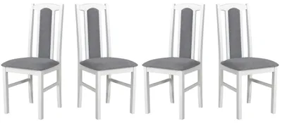 Produktbild von ESSZIMMERSTUHL - 4er-Set Bos 7 weiss soro 90