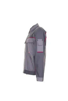 Produktbild von Planam Bundjacke Highline Gr. 62 zink/schiefer/rot