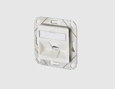 Immagine prodotto di METZ CONNECT Scatola di connessione Keystone da incasso 1 porta non equipaggiata bianco puro
