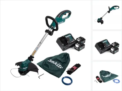 Produktbild von Makita Akku-Rasentrimmer UR100DSME, 10,8 / 12Volt, (2x Li-Ionen Akku