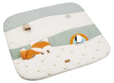 Productafbeelding van Sterntaler 9102533, speelmat voor baby's, katoen, polyester, grijs, wit