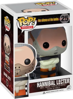Produktbild von Das Schweigen der Lämmer - Hannibal Lecter 25 - Funko Pop! - Vinyl Figur