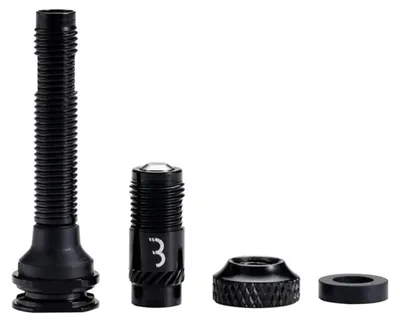 Produktbild von Bbb Al Valve Corecap Tubeless Ventile 2 Einheiten Silber 40 mm Silber 40 mm