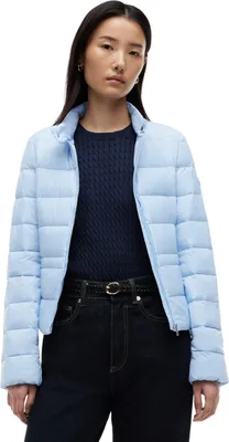 Productafbeelding van Tommy Hilfiger dames lichtgewicht, opvouwbare gewatteerde jas WW0WW51094, blauw (Ves)