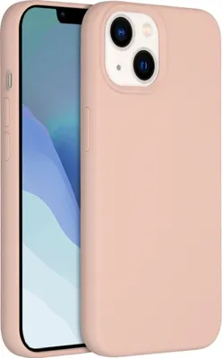 Produktbild von Accezz Liquid Silikoncase iPhone 14 / 13 - Rosa