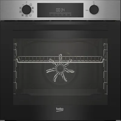 Produktbild von Beko Einbaubackofen BBIE113N1XMP Pyrolyse Edelstahl Kindersicherung Elektroniksteuerung