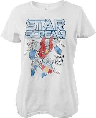 Produktbild von Starscream Washed Girly Tee - Medium - White