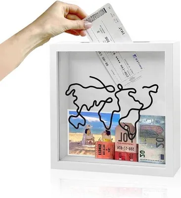 Produktbild von Archiefbox für Souvenirs - Fotolijst - Kunstplank - 20 x 20 x 44 cm - Weiss - Ticket- und Raumarchiv - für Büros - Eingänge