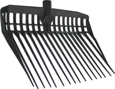 Image de Fourche à fumier standard sans manche plastique