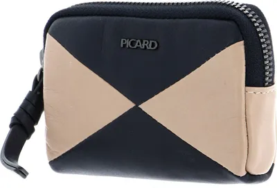 Image de PICARD Cuir étui à clés Harlekin 1 Key Case Ocean - Kombi multicolore