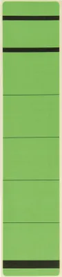 Produktbild von Ordneretikett E-737890 00 schmal/kurz selbstklebend Papier grün 10 Stück Packung mit 10 Stück