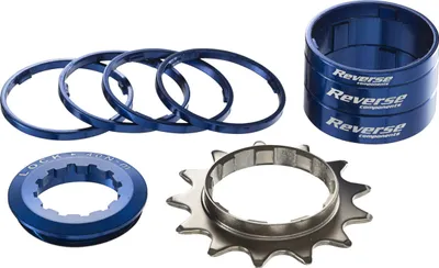 Produktbild von Reverse Components Hg Single Speed Kassette Silber 1s / 13t Silber 1s
