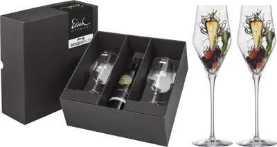 Produktbild von EISCH 2 Champagnergläser 518/7 im Geschenkkarton Cuvée SKY SENSISPLUS 25183070