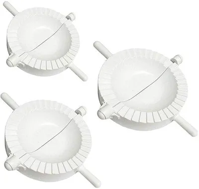 Produktbild von Famanu Set von 3 Ravioli- und Teigtaschenformen - verschiedene Größen