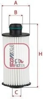 Produktbild von Ölfilter SOFIMA S 5231 PE Filtereinsatz für ALFA ROMEO GIULIA (952) Stelvio (949)