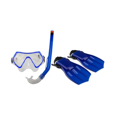 Produktbild von Waimea Junior-Tauchset mit Maske/Schnorchel/Schwimmflossen 34-38 88DS
