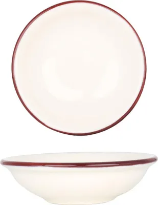 Produktbild von Bonna Servierschale - Linea Burgundy - Porzellan - 13 cm (220cc)