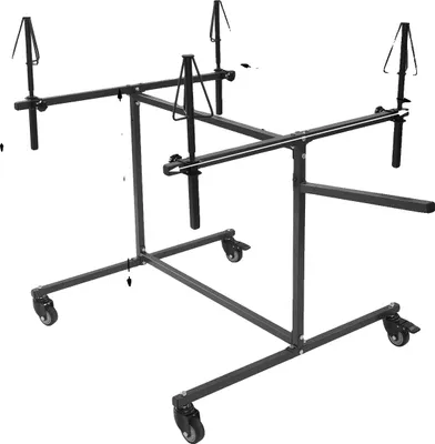 Produktbild von Radlackständer, 100 kg Tragfähigkeit, höhenverstellbar, schwarz
