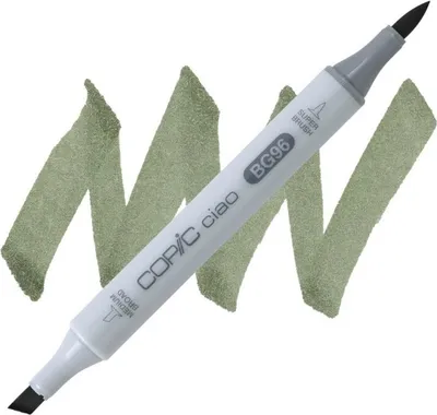 Immagine prodotto di COPIC Ciao pennello e scalpello bifacciale, BG96 Bush